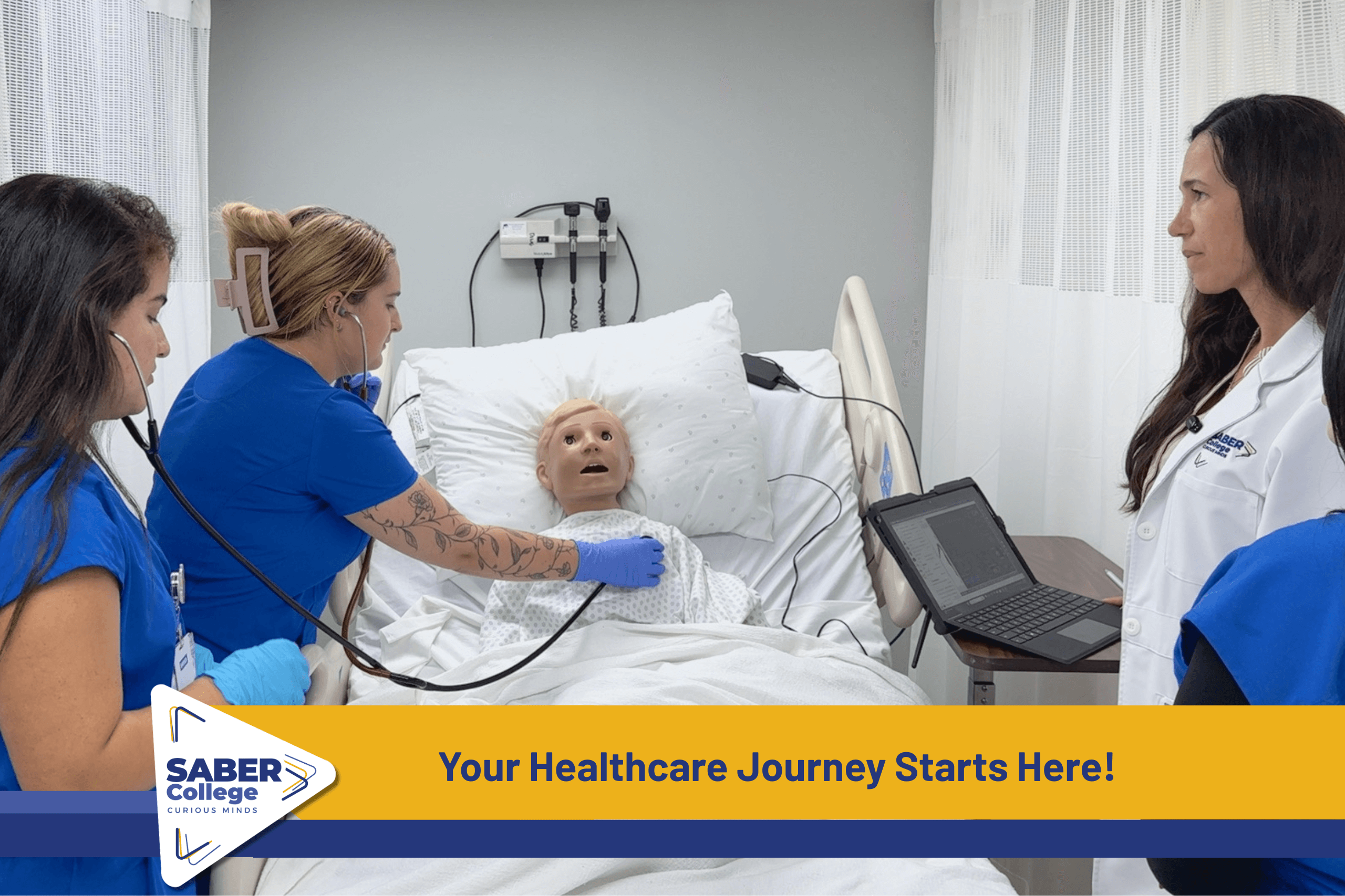 Saber College Curious Minds miami florida registered nurse nursing English
